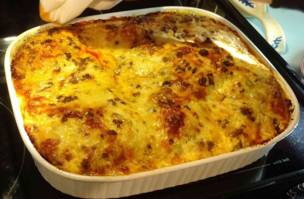 Chilies and Cheese Bake - GrammieChats