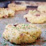 Picture of fork pressed cookie dough