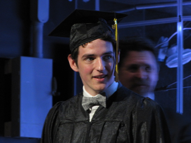 Picture of high school graduation